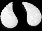 Mangano Calcite angel wings 60/62*115mm (178g & 192g) 380g Rocks and Things Store