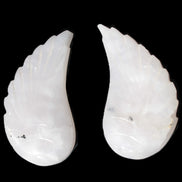 Mangano Calcite angel wings 60/62*115mm (178g & 192g) 380g Rocks and Things Store