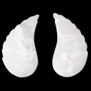 Mangano Calcite angel wings 60/62*115mm (178g & 192g) 380g Rocks and Things Store