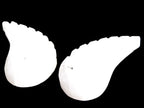Mangano Calcite angel wings 60/62*115mm (178g & 192g) 380g Rocks and Things Store