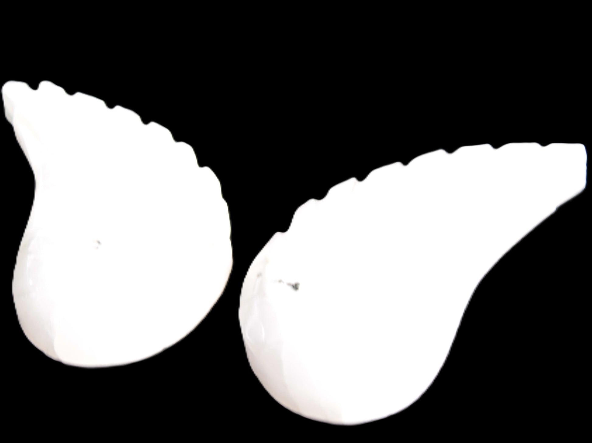 Mangano Calcite angel wings 60/62*115mm (178g & 192g) 380g Rocks and Things Store