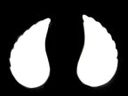 Mangano Calcite angel wings 60/62*115mm (178g & 192g) 380g Rocks and Things Store