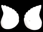 Mangano Calcite angel wings 60/62*115mm (178g & 192g) 380g Rocks and Things Store