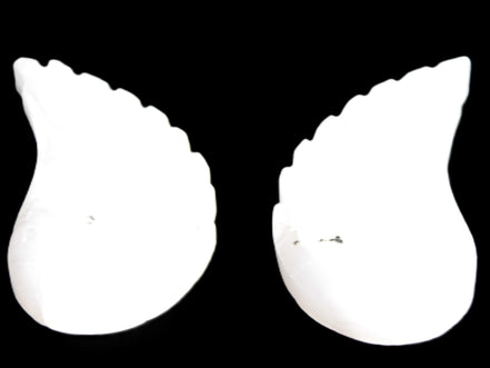 Mangano Calcite angel wings 60/62*115mm (178g & 192g) 380g Rocks and Things Store