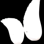 Mangano Calcite angel wings 60/62*115mm (178g & 192g) 380g Rocks and Things Store