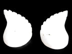 Mangano Calcite angel wings 60/62*115mm (178g & 192g) 380g Rocks and Things Store