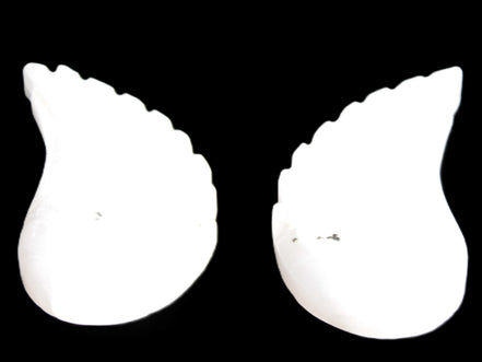 Mangano Calcite angel wings 60/62*115mm (178g & 192g) 380g Rocks and Things Store