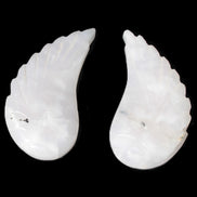 Mangano Calcite angel wings 60/62*115mm (178g & 192g) 380g Rocks and Things Store