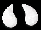 Mangano Calcite angel wings 60/62*115mm (178g & 192g) 380g Rocks and Things Store