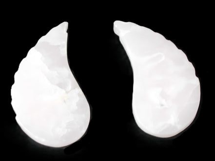 Mangano Calcite angel wings 60/62*115mm (178g & 192g) 380g Rocks and Things Store