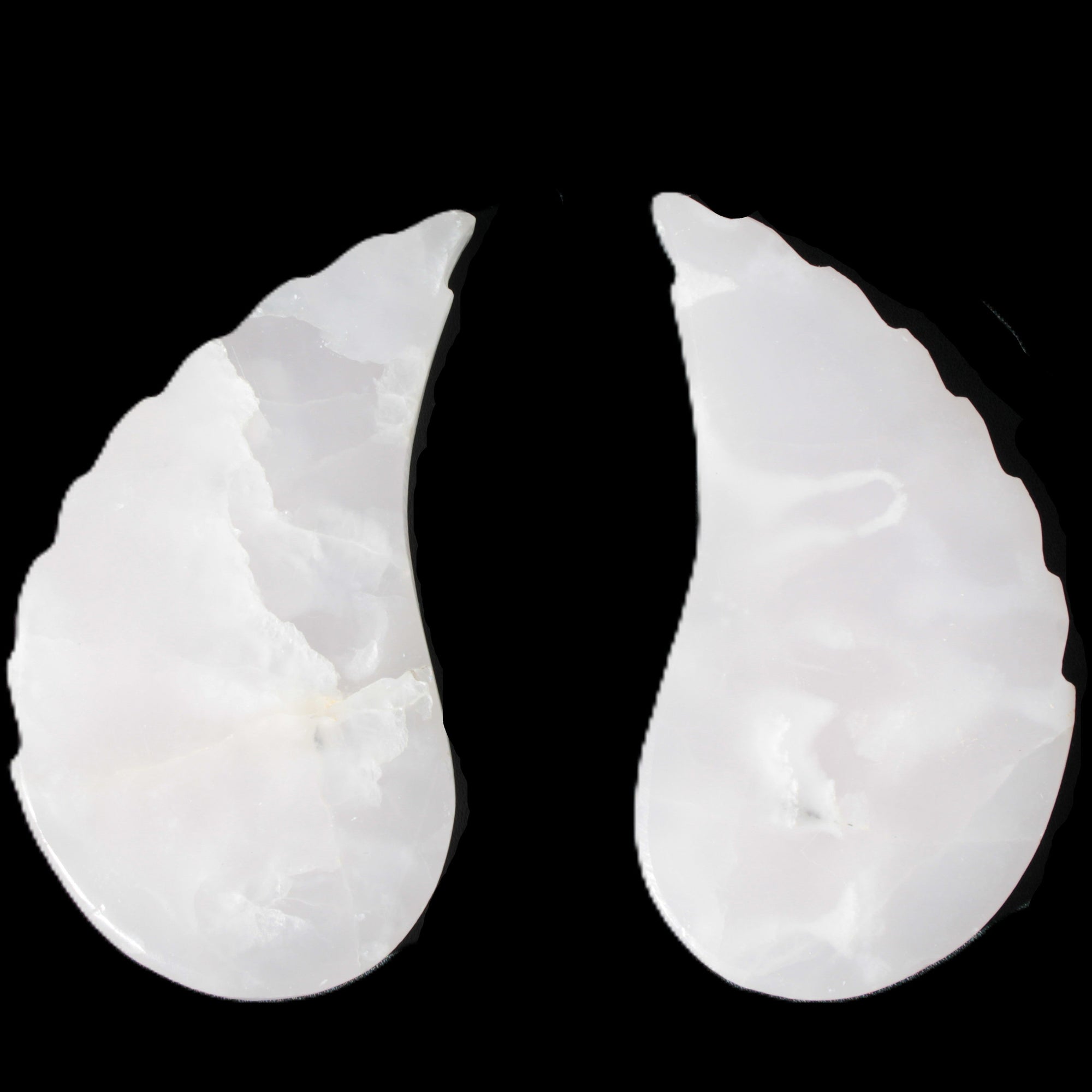 Mangano Calcite angel wings 60/62*115mm (178g & 192g) 380g Rocks and Things Store