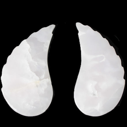 Mangano Calcite angel wings 60/62*115mm (178g & 192g) 380g Rocks and Things Store