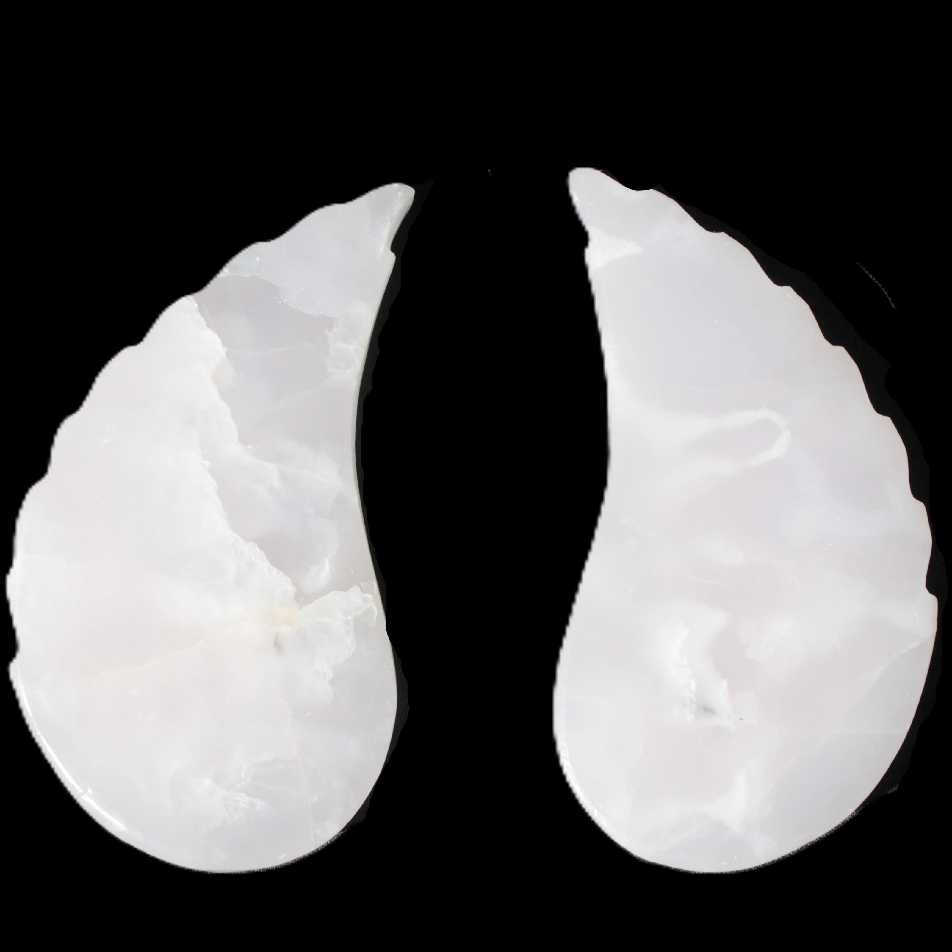 Mangano Calcite angel wings 60/62*115mm (178g & 192g) 380g Rocks and Things Store