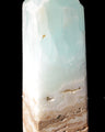 Blue Aragonite Caribbean Calcite obelisk 42*128mm 395g Rocks and Things