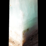 Blue Aragonite Caribbean Calcite obelisk 42*128mm 395g Rocks and Things