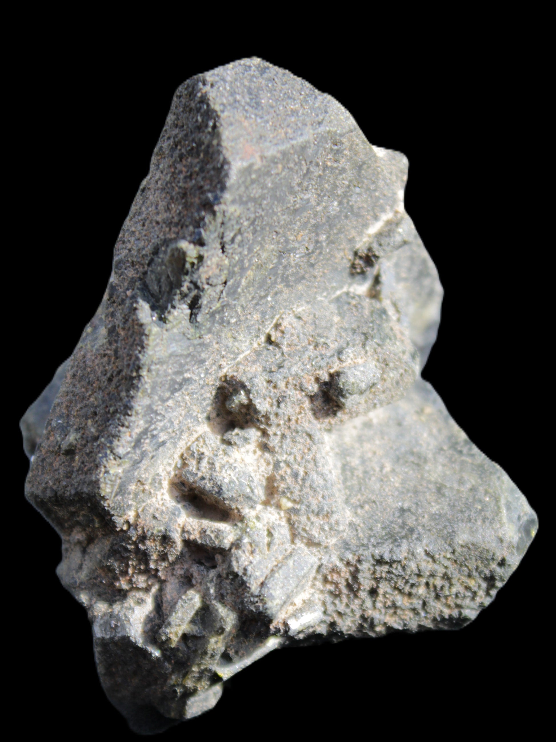 Magnificent Epidote cluster specimen from Afghanistan 66*45*58mm 135.9g in sunlight - Rocks and Things Store