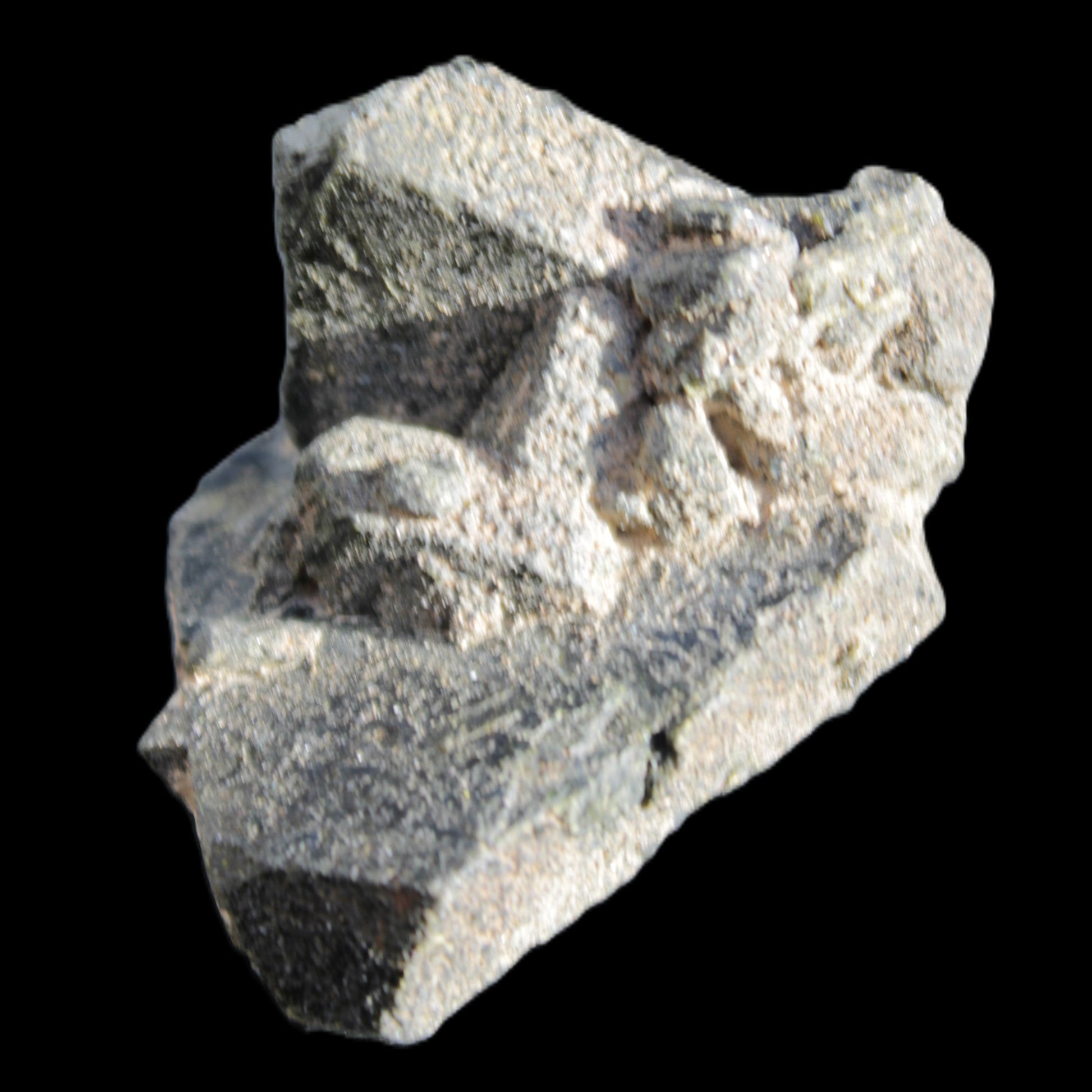 Magnificent Epidote cluster specimen from Afghanistan 66*45*58mm 135.9g in sunlight - Rocks and Things Store