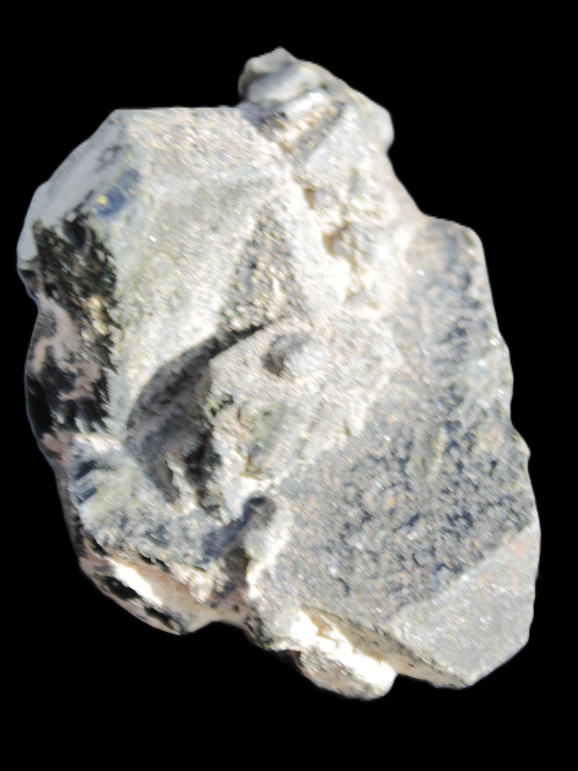 Magnificent Epidote cluster specimen from Afghanistan 66*45*58mm 135.9g in sunlight - Rocks and Things Store