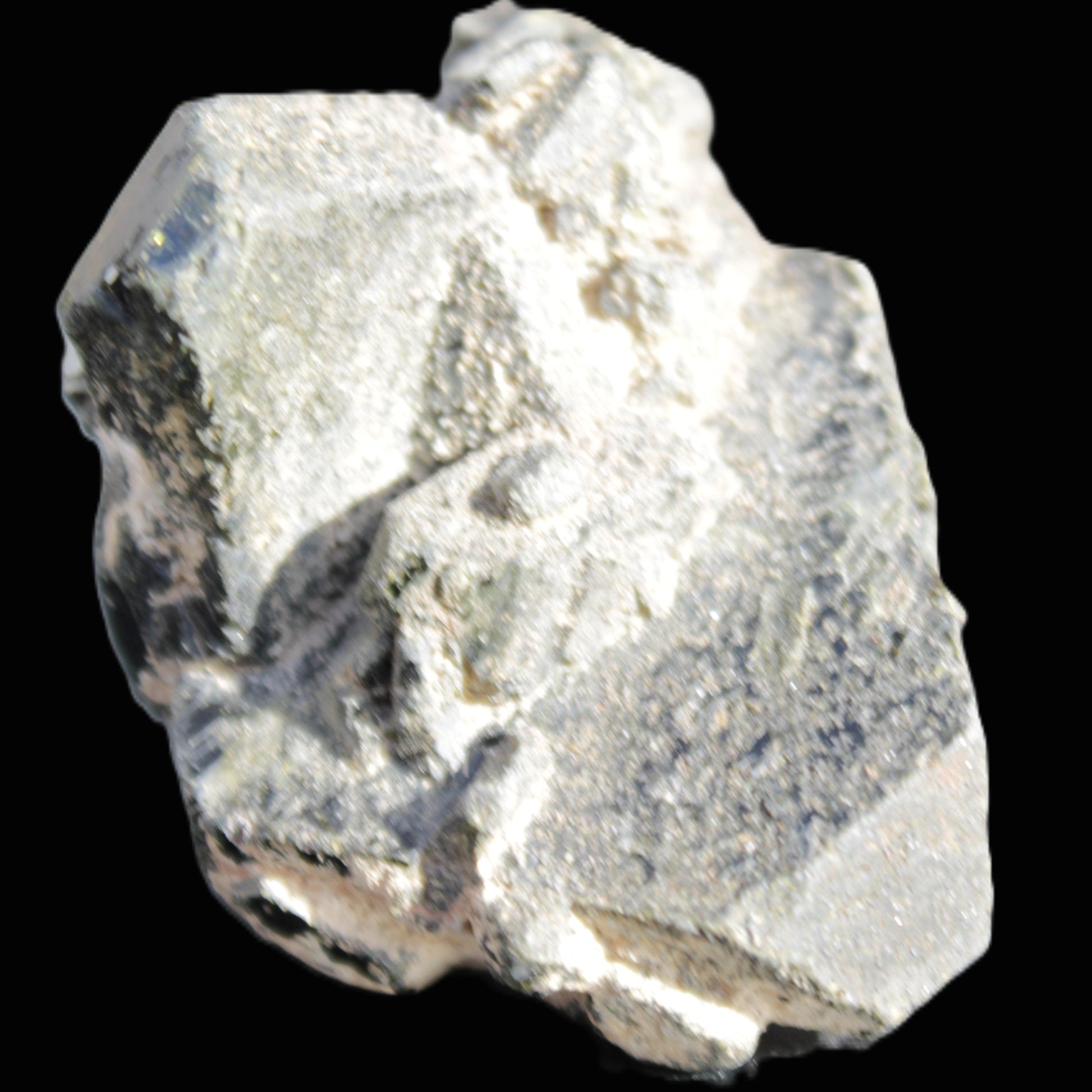 Magnificent Epidote cluster specimen from Afghanistan 66*45*58mm 135.9g in sunlight - Rocks and Things Store