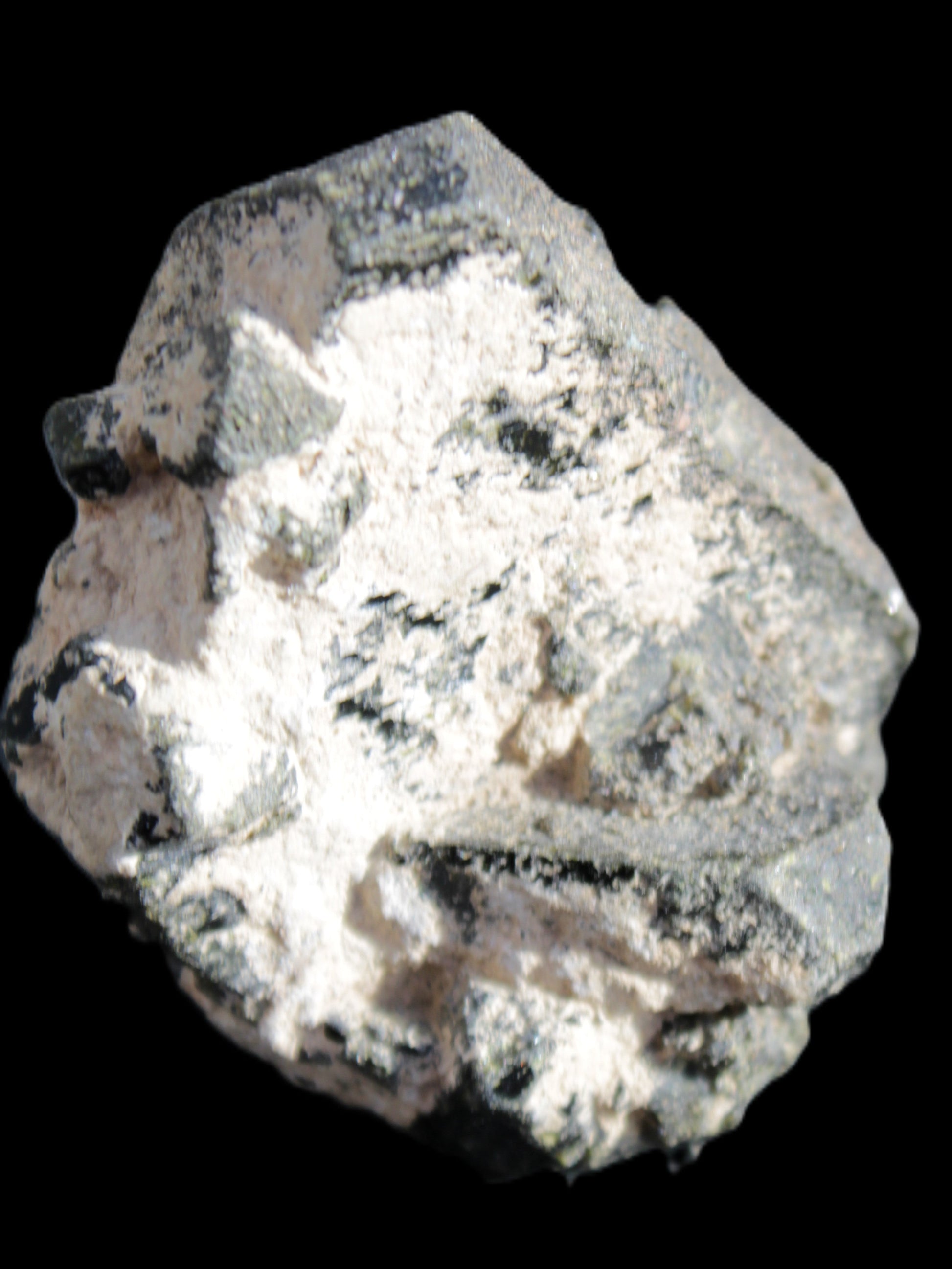 Magnificent Epidote cluster specimen from Afghanistan 66*45*58mm 135.9g in sunlight - Rocks and Things Store