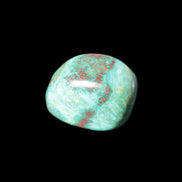 Chrysocolla Malachite 1/2 tumbled stones 22-32mm 20-25g in bright light - Rocks and Things Store