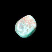 Chrysocolla Malachite 1/2 tumbled stones 22-32mm 20-25g in bright light - Rocks and Things Store