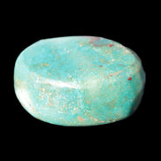 Chrysocolla Malachite 1/2 tumbled stones 22-32mm 20-25g in bright light - Rocks and Things Store