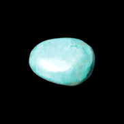 Chrysocolla Malachite 1/2 tumbled stones 22-32mm 20-25g in bright light - Rocks and Things Store