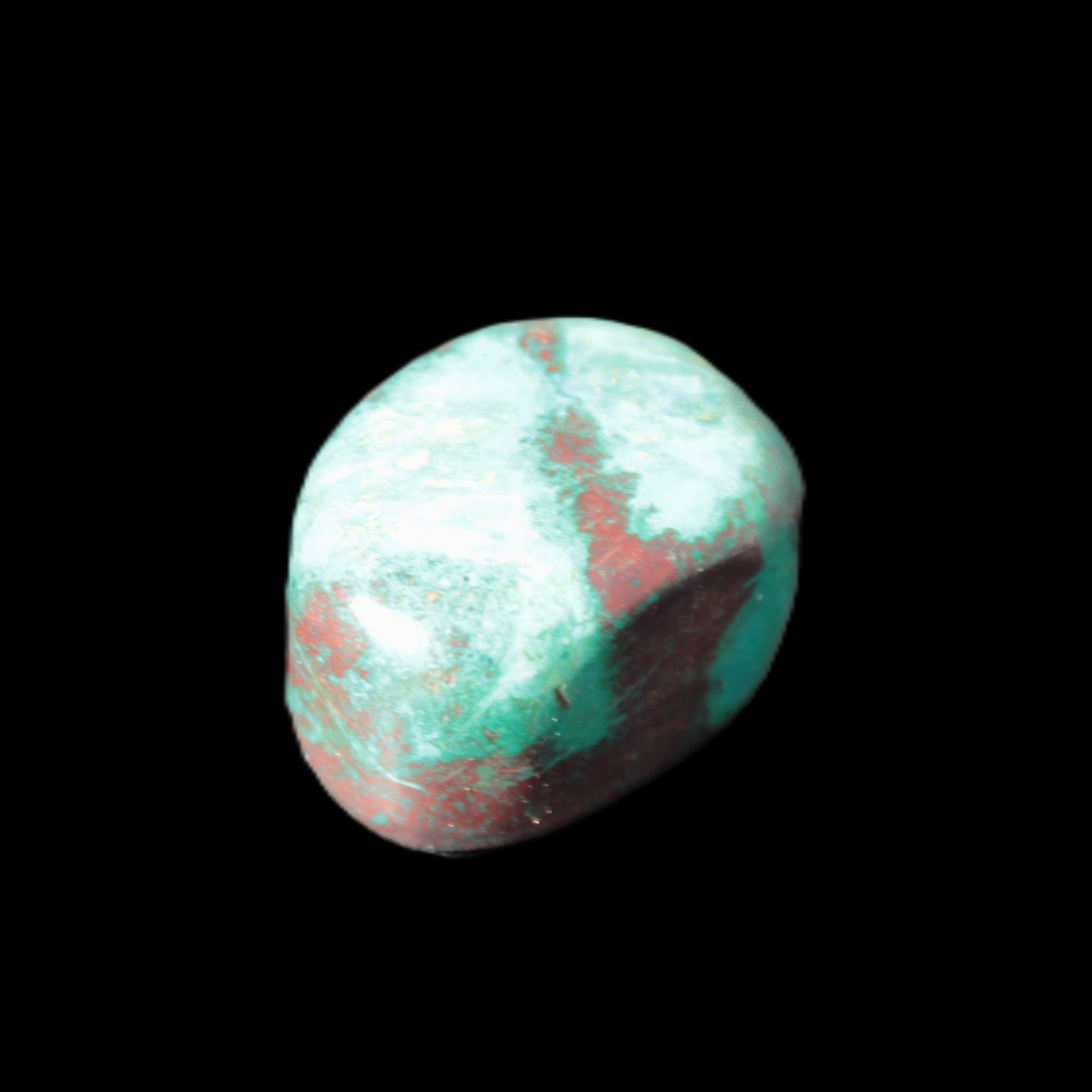 Chrysocolla Malachite 1/2 tumbled stones 22-32mm 20-25g Rocks and Things Store