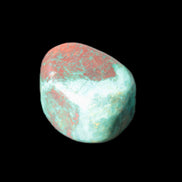 Chrysocolla Malachite 1/2 tumbled stones 22-32mm 20-25g in bright light - Rocks and Things Store