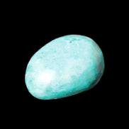 Chrysocolla Malachite 1/2 tumbled stones 22-32mm 20-25g in bright light - Rocks and Things Store