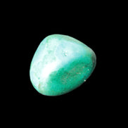 Chrysocolla Malachite 1/2 tumbled stones 22-32mm 20-25g in bright light - Rocks and Things Store