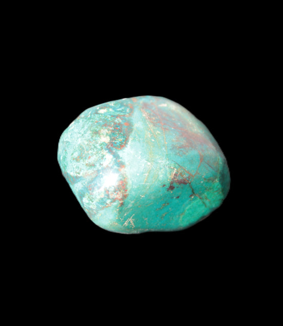 Chrysocolla Malachite tumbled stone 31/39mm 28.9/29.6g Rocks and Things Store