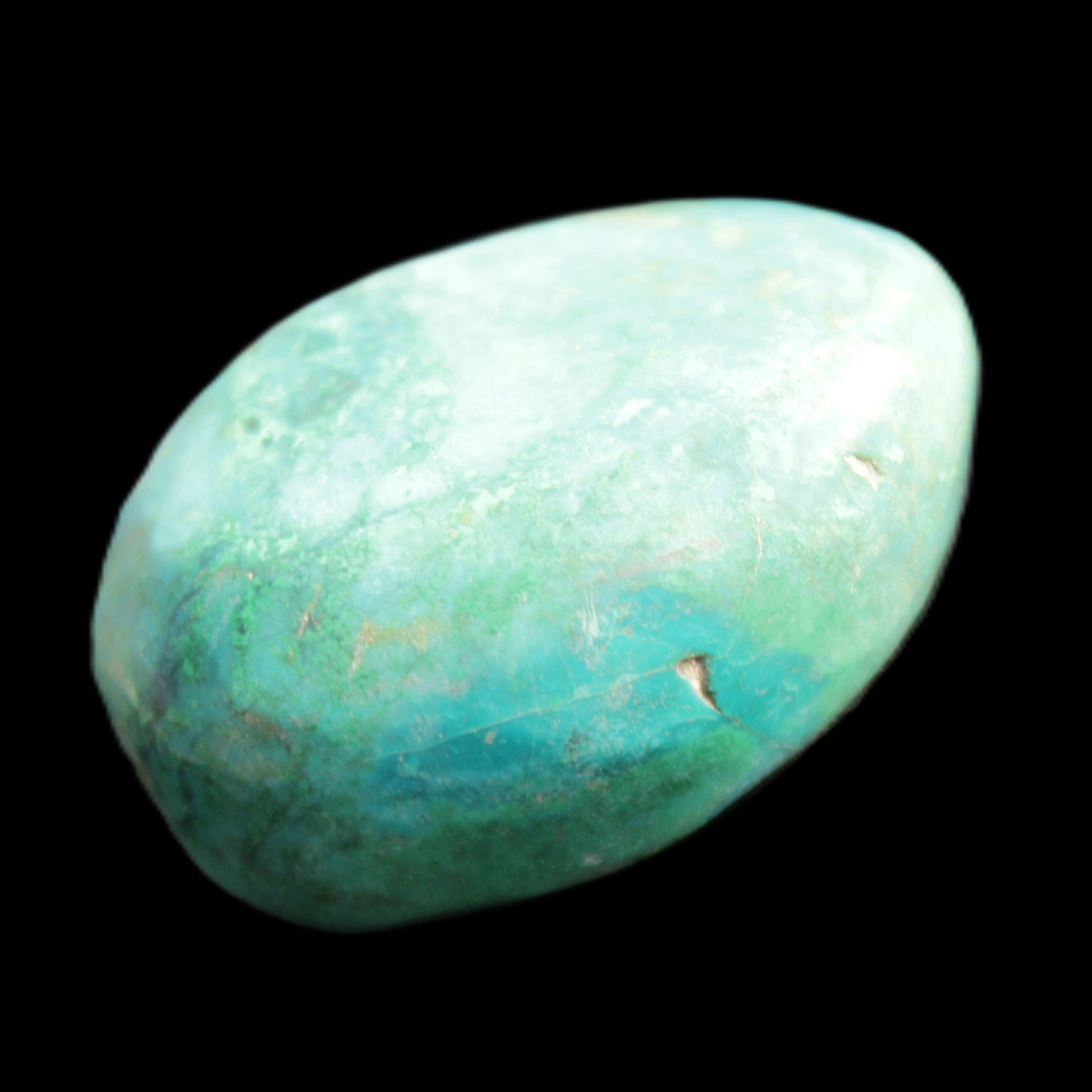 Chrysocolla Malachite tumbled stone 31/39mm 28.9/29.6g Rocks and Things Store