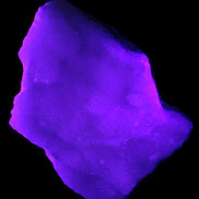 Pink Aragonite specimen 120*40*81mm 480g in UV light -Rocks and Things Store