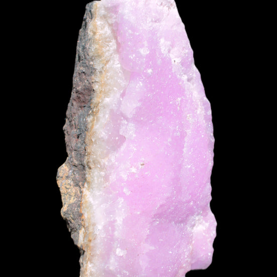 Pink Aragonite specimen on Ironstone matrix from Pakistan 120*45*60mm 635g in sunlight - Rocks and Things Store