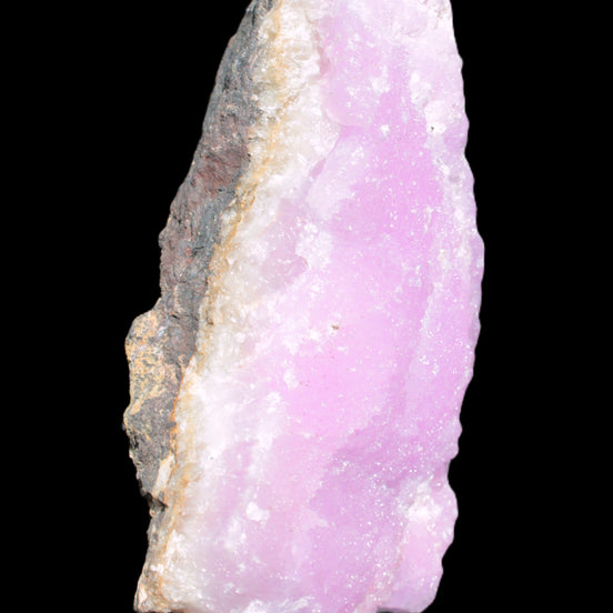 Pink Aragonite specimen on Ironstone matrix from Pakistan 120*45*60mm 635g in sunlight - Rocks and Things Store