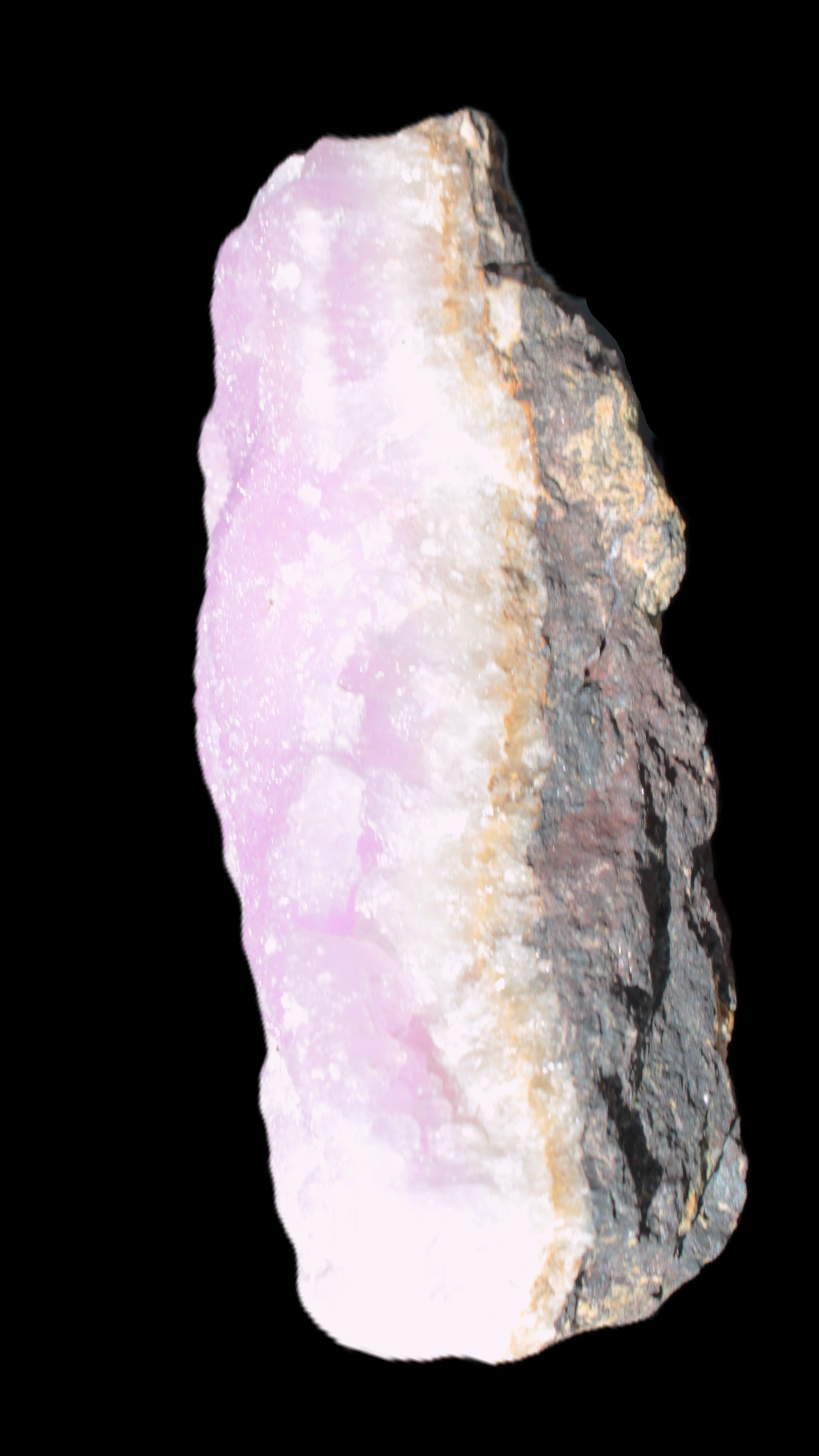Pink Aragonite specimen on Ironstone matrix from Pakistan 120*45*60mm 635g Rocks and Things Store