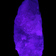 Pink Aragonite specimen on Ironstone matrix 150*22*75mm 336g in UV light -  Rocks and Things Store