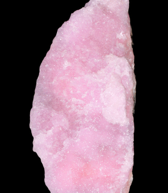 Pink Aragonite specimen on Ironstone matrix 150*22*75mm 336g in bright sunlight -  Rocks and Things Store