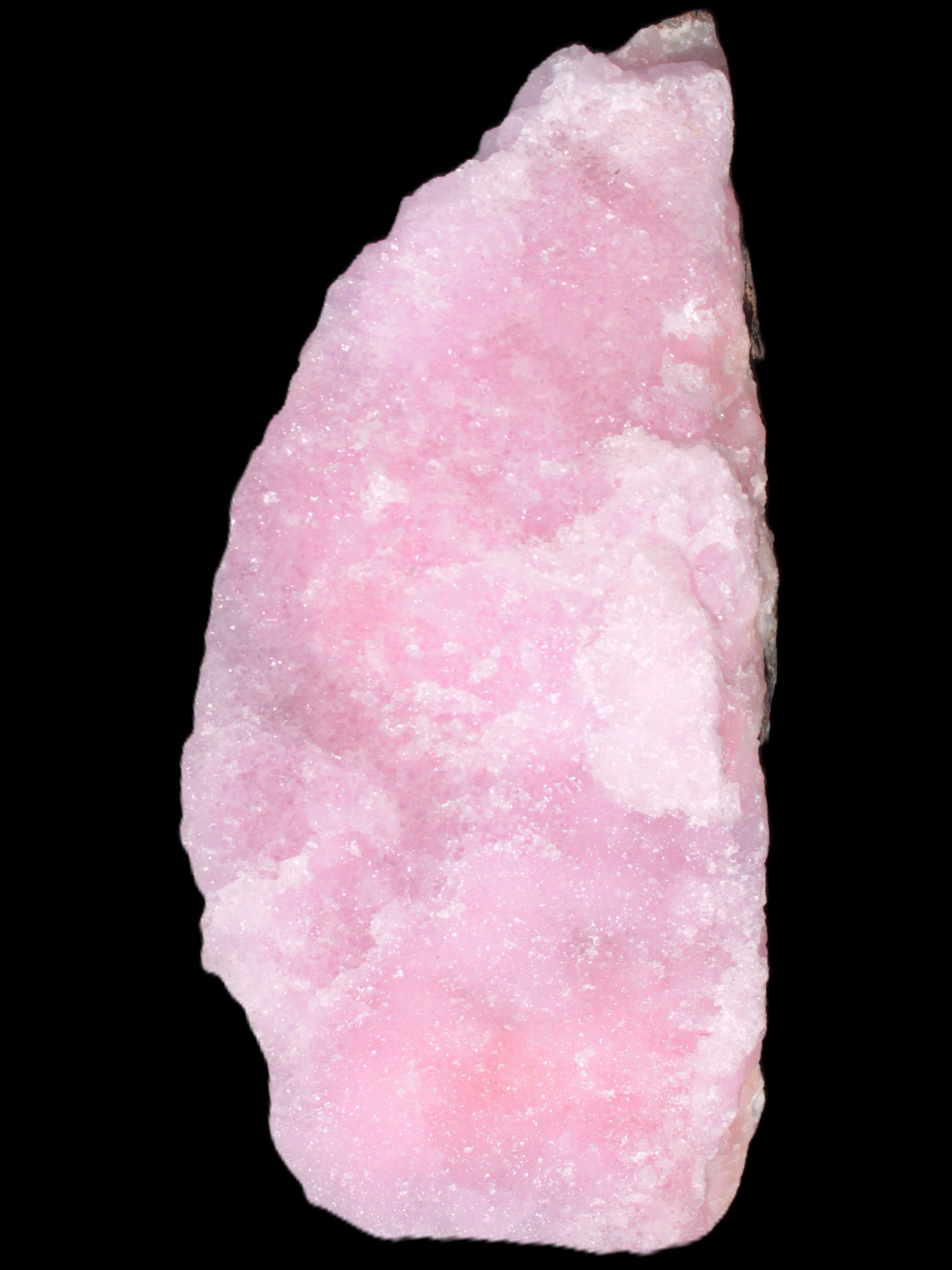 Pink Aragonite specimen on Ironstone matrix 150*22*75mm 336g in bright sunlight -  Rocks and Things Store
