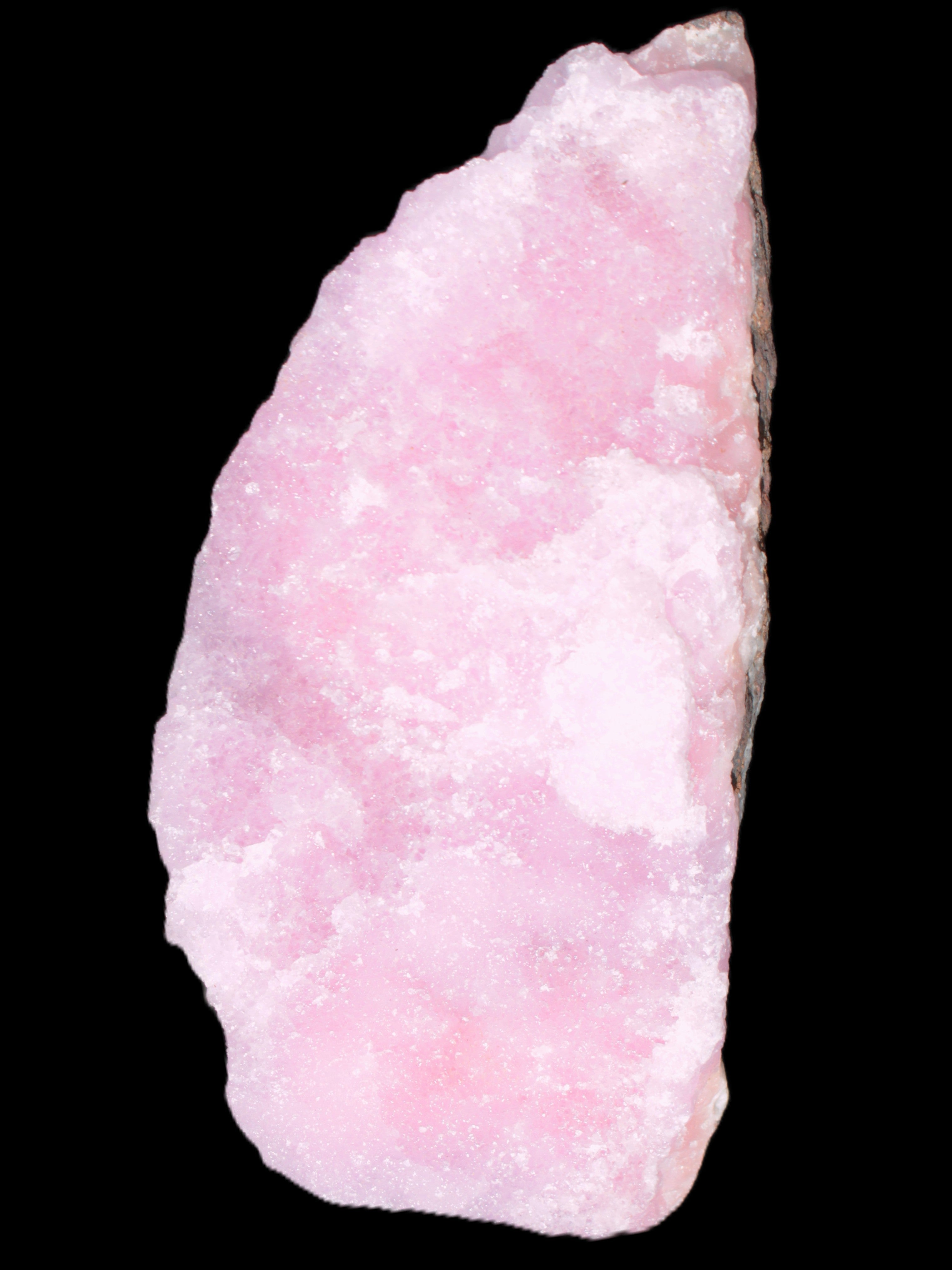 Pink Aragonite specimen on Ironstone matrix 150*22*75mm 336g in bright sunlight -  Rocks and Things Store