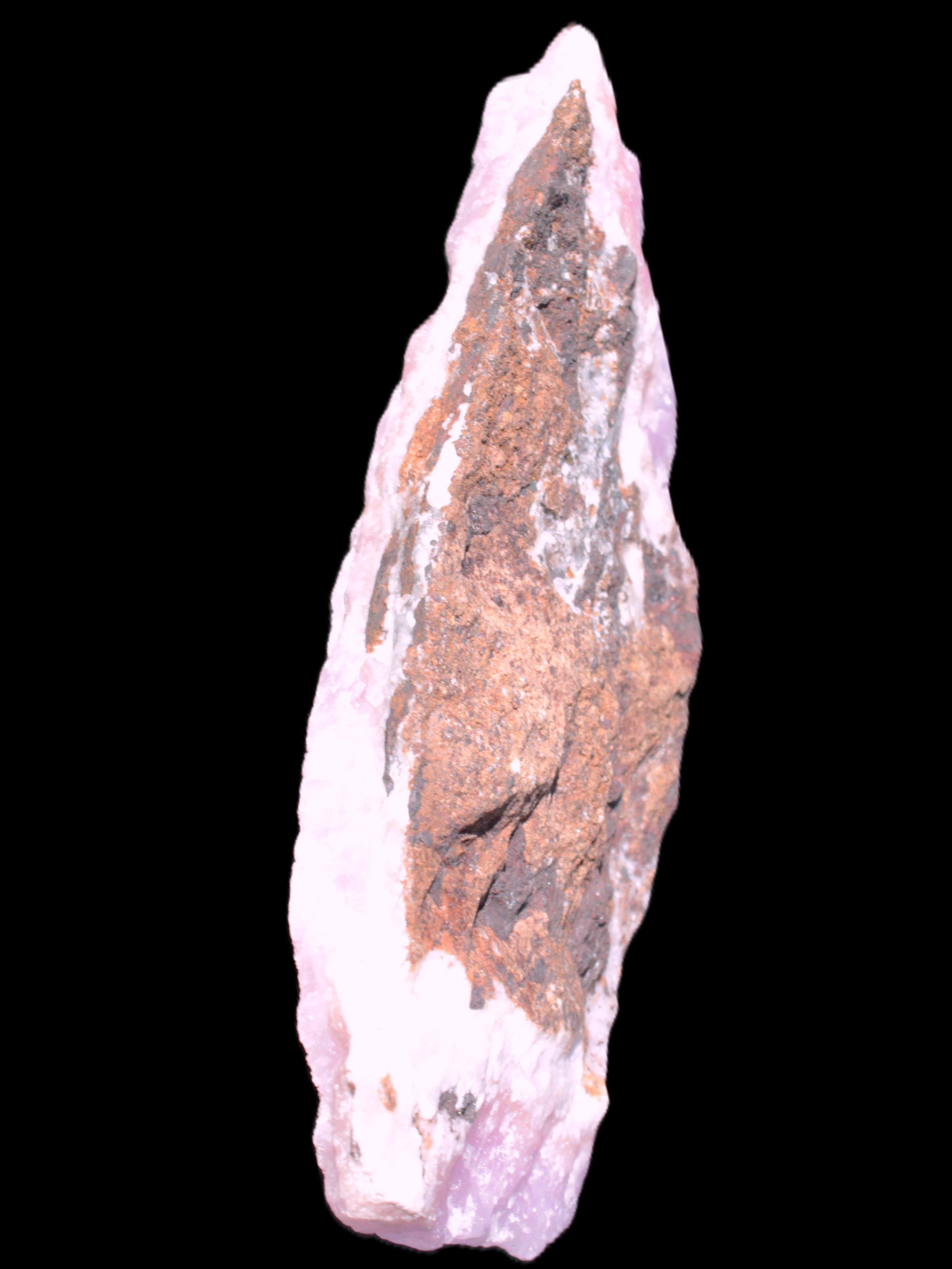 Pink Aragonite specimen on Ironstone matrix 150*22*75mm 336g Rocks and Things Store