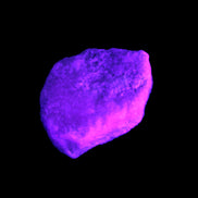 Pink Aragonite specimen on Ironstone matrix 57*24*40mm 116g in UV light - Rocks and Things Store