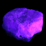 Pink Aragonite specimen on Ironstone matrix 57*24*40mm 116g in UV light - Rocks and Things Store