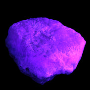 Pink Aragonite specimen on Ironstone matrix 57*24*40mm 116g in UV light - Rocks and Things Store