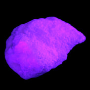 Pink Aragonite specimen from Pakistan 62*22*51mm 76.5g in UV light -  Rocks and Things Store