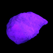 Pink Aragonite specimen from Pakistan 62*22*51mm 76.5g in UV light -  Rocks and Things Store