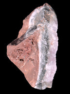 Pink Aragonite specimen on Ironstone matrix 102*53*36mm 276.8g in bright sunshine - Rocks and Things Store