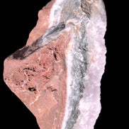 Pink Aragonite specimen on Ironstone matrix 102*53*36mm 276.8g in sunlight - Rocks and Things Store